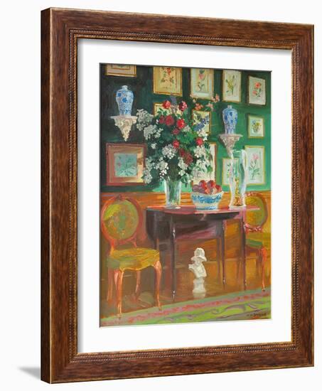 Green Chairs, 2003-William Ireland-Framed Giclee Print