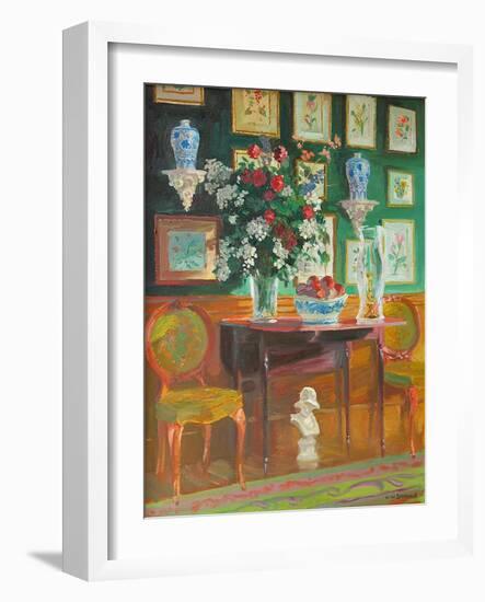 Green Chairs, 2003-William Ireland-Framed Giclee Print
