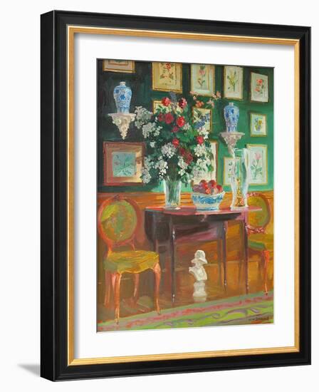 Green Chairs, 2003-William Ireland-Framed Giclee Print