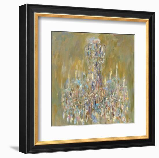 Green Chandelier-Amy Dixon-Framed Art Print