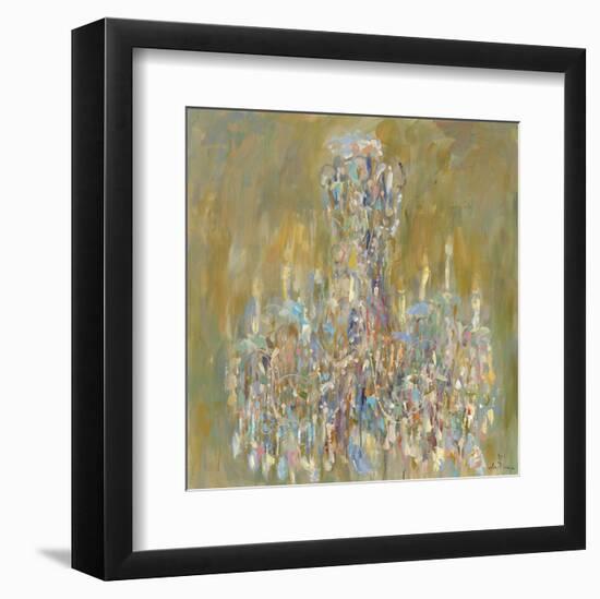 Green Chandelier-Amy Dixon-Framed Art Print