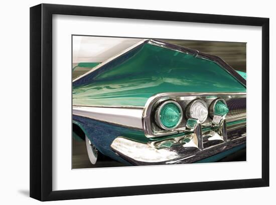 Green Chevy-Richard James-Framed Art Print