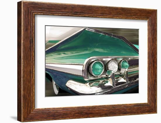 Green Chevy-Richard James-Framed Art Print