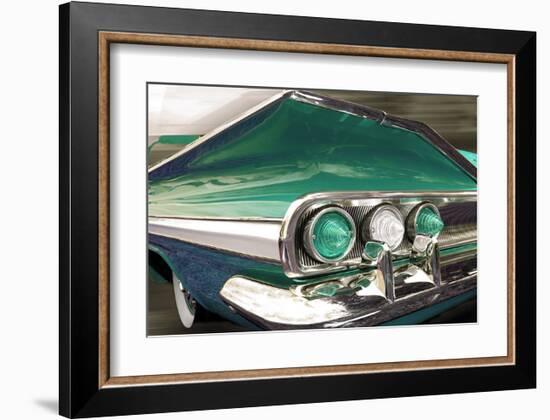 Green Chevy-Richard James-Framed Art Print