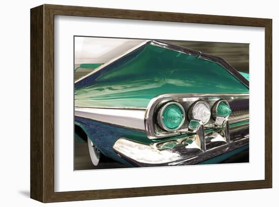 Green Chevy-Richard James-Framed Art Print