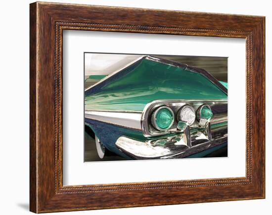 Green Chevy-Richard James-Framed Art Print