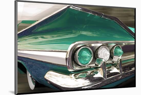 Green Chevy-Richard James-Mounted Art Print