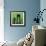 Green Cityscape-Paul Brent-Framed Art Print displayed on a wall