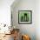 Green Cityscape-Paul Brent-Framed Art Print displayed on a wall