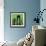 Green Cityscape-Paul Brent-Framed Art Print displayed on a wall