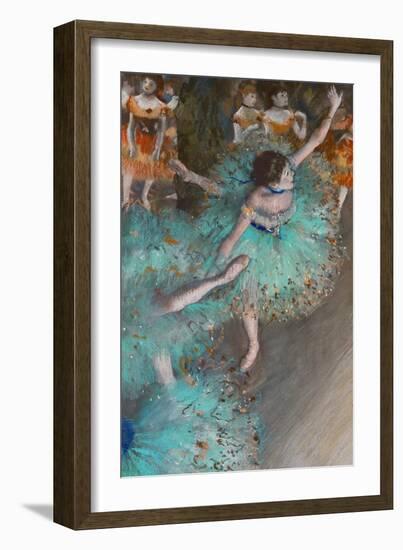 Green Dancer, circa 1880-Edgar Degas-Framed Giclee Print