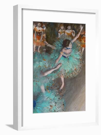 Green Dancer, circa 1880-Edgar Degas-Framed Giclee Print