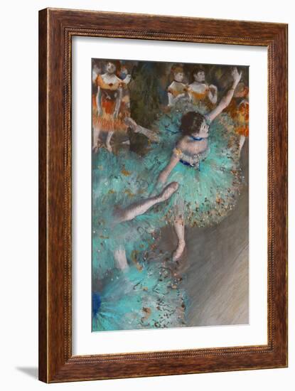 Green Dancer, circa 1880-Edgar Degas-Framed Giclee Print