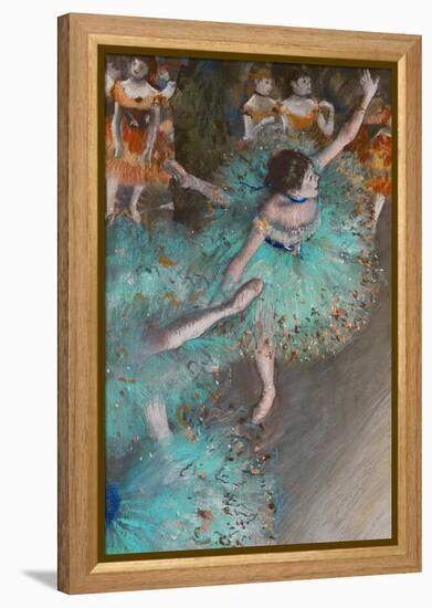 Green Dancer, circa 1880-Edgar Degas-Framed Premier Image Canvas