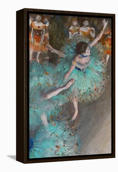 Green Dancer, circa 1880-Edgar Degas-Framed Premier Image Canvas