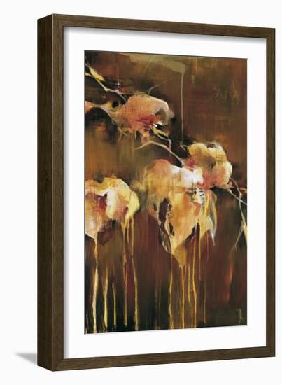 Green Diptych I-Terri Burris-Framed Art Print