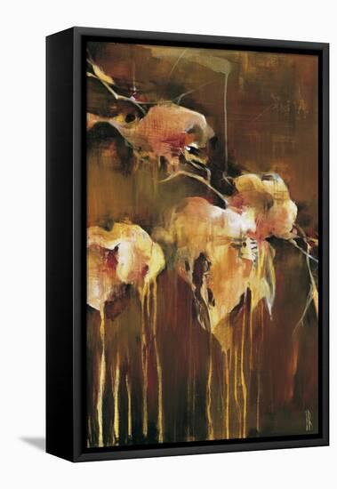 Green Diptych I-Terri Burris-Framed Stretched Canvas