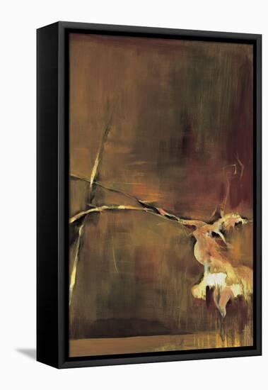 Green Diptych II-Terri Burris-Framed Stretched Canvas
