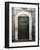 Green door in Penne-Andrea Costantini-Framed Photographic Print