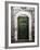 Green door in Penne-Andrea Costantini-Framed Photographic Print