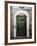 Green door in Penne-Andrea Costantini-Framed Photographic Print