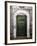 Green door in Penne-Andrea Costantini-Framed Photographic Print