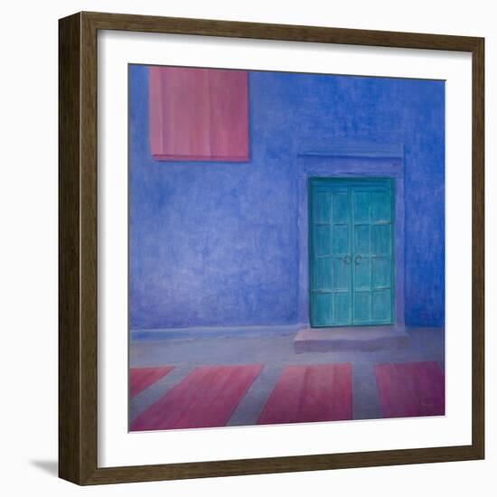 Green Door Jodhpur, 2010-Lincoln Seligman-Framed Giclee Print