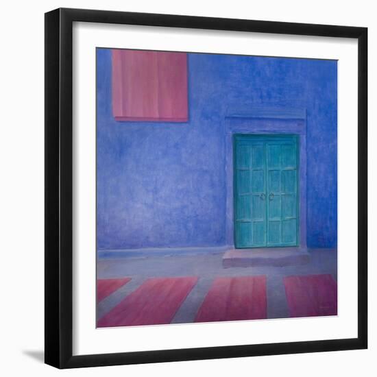 Green Door Jodhpur, 2010-Lincoln Seligman-Framed Giclee Print