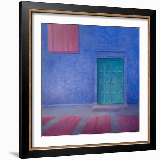 Green Door Jodhpur, 2010-Lincoln Seligman-Framed Giclee Print