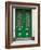 Green Door, Warnemunde, Germany-Russell Young-Framed Photographic Print