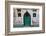 Green Doorway Along Canal, Venice, Italy-Darrell Gulin-Framed Photographic Print