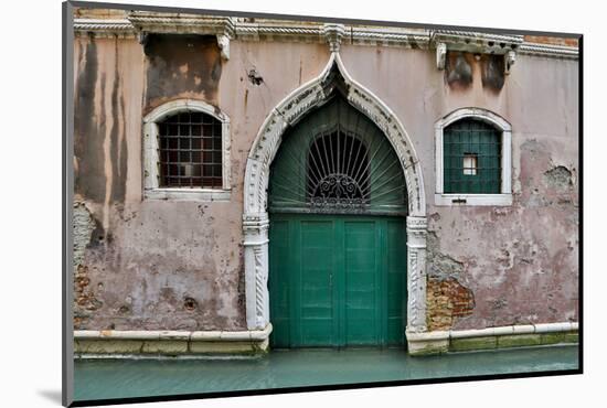 Green Doorway, Venice, Italy-Darrell Gulin-Mounted Photographic Print