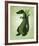 Green Dragon-John W^ Golden-Framed Art Print