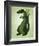 Green Dragon-John W^ Golden-Framed Art Print