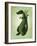 Green Dragon-John W Golden-Framed Giclee Print