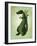 Green Dragon-John W Golden-Framed Giclee Print