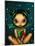 Green Dragonling Fairy-Jasmine Becket-Griffith-Mounted Art Print