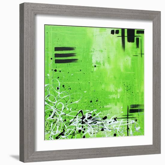 Green Dreams-Megan Aroon Duncanson-Framed Art Print