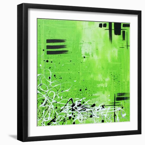 Green Dreams-Megan Aroon Duncanson-Framed Art Print