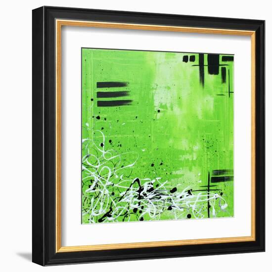 Green Dreams-Megan Aroon Duncanson-Framed Art Print