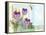 Green Earth Pansie 13-Robbin Rawlings-Framed Stretched Canvas