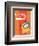 Green Eggs Would You Collection IV - Could You in a House? (orange)-Theodor (Dr. Seuss) Geisel-Framed Art Print