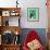 Green-Eyed Cat - Jack & Jill-Frank Dobias-Framed Giclee Print displayed on a wall