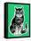 Green-Eyed Cat - Jack & Jill-Frank Dobias-Framed Premier Image Canvas