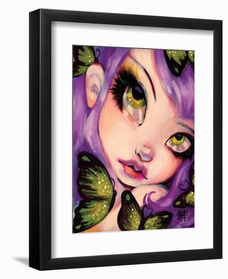 Green Eyed Violet-Natasha Wescoat-Framed Giclee Print