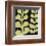 Green Fern on Black-Denise Duplock-Framed Art Print