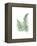 Green Ferns-Jace Grey-Framed Stretched Canvas