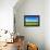 Green Field and Trees at Sunny Day-Liang Zhang-Framed Premier Image Canvas displayed on a wall