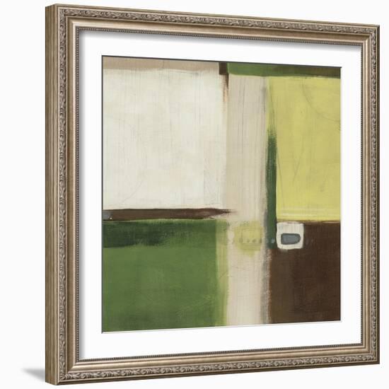 Green Field I-Erica J. Vess-Framed Art Print