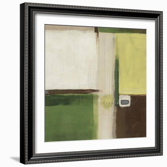 Green Field I-Erica J. Vess-Framed Art Print